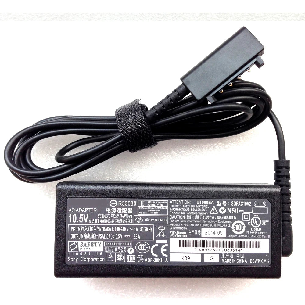 10.5V 2.9A AC Adapter Charger fit for Sony Xperia Tablet S SGPAC10V1 ADP-30KH A