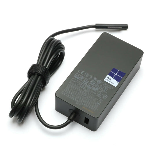 102W 15V 6.33A Charger for Microsoft Surface Book 2 1798 1706 Pro 4 +USB Ports