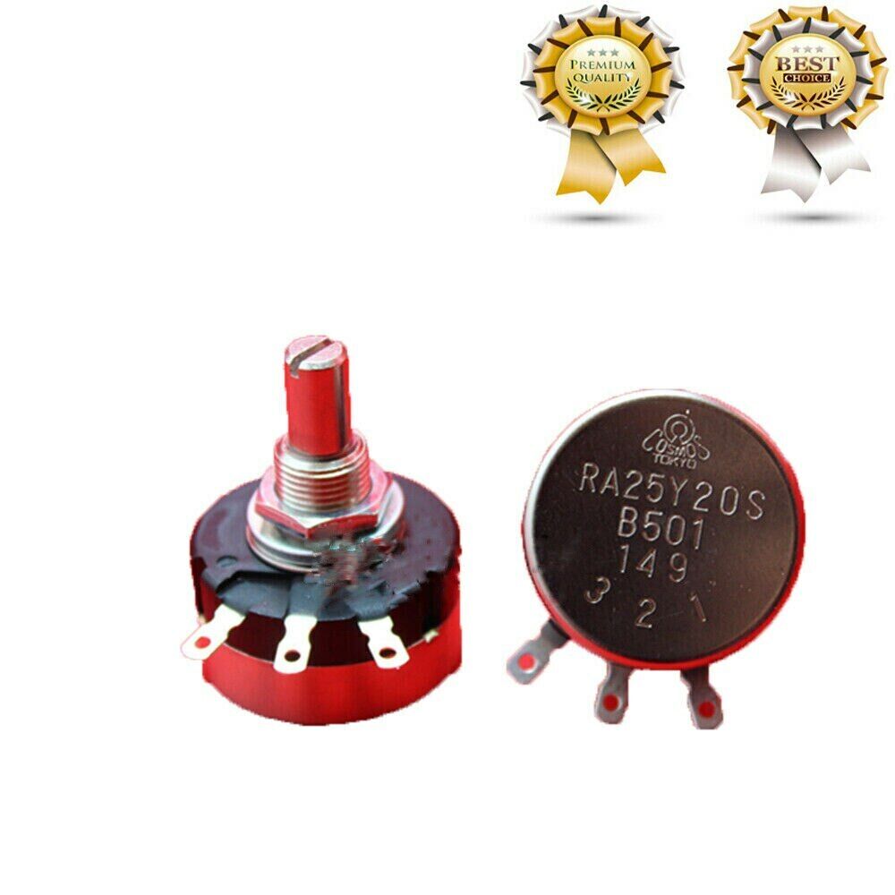 1PCS For COSMOS RA25Y20S B501 500 OHM 1.2W Wirewound Potentiometer TOCOS