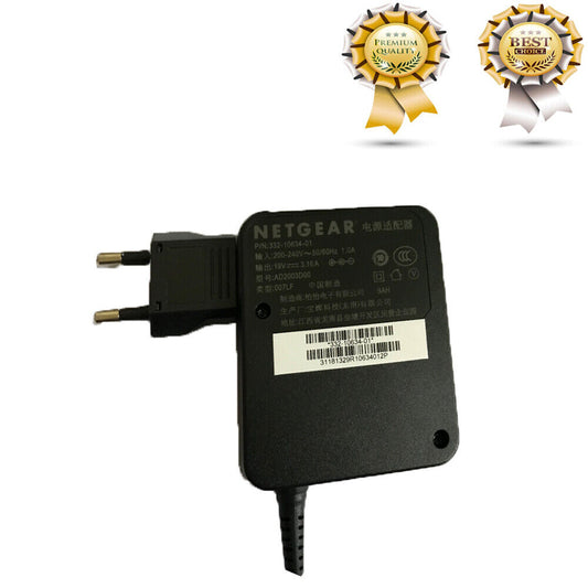 AC Adapter For NETGEAR Wifi Router R8500 R8000 X8 AC5300 R9000 -EU 19V 3.16A