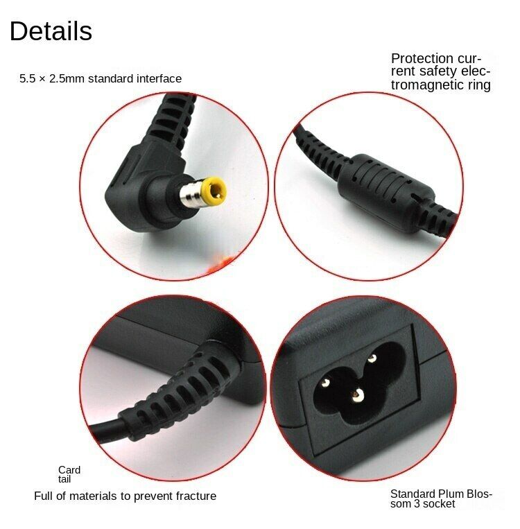 Power Adapter For Panasonic touch laptop 15.6V 5A 78W CF-30 special charger