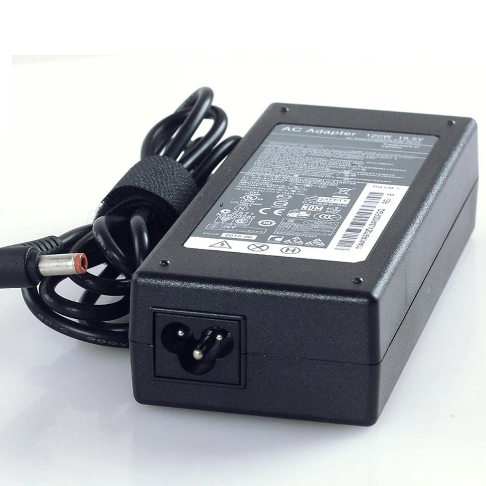 120W 19.5V 6.15A AC Adapter fit for Lenovo IdeaPad Y410p Y510p