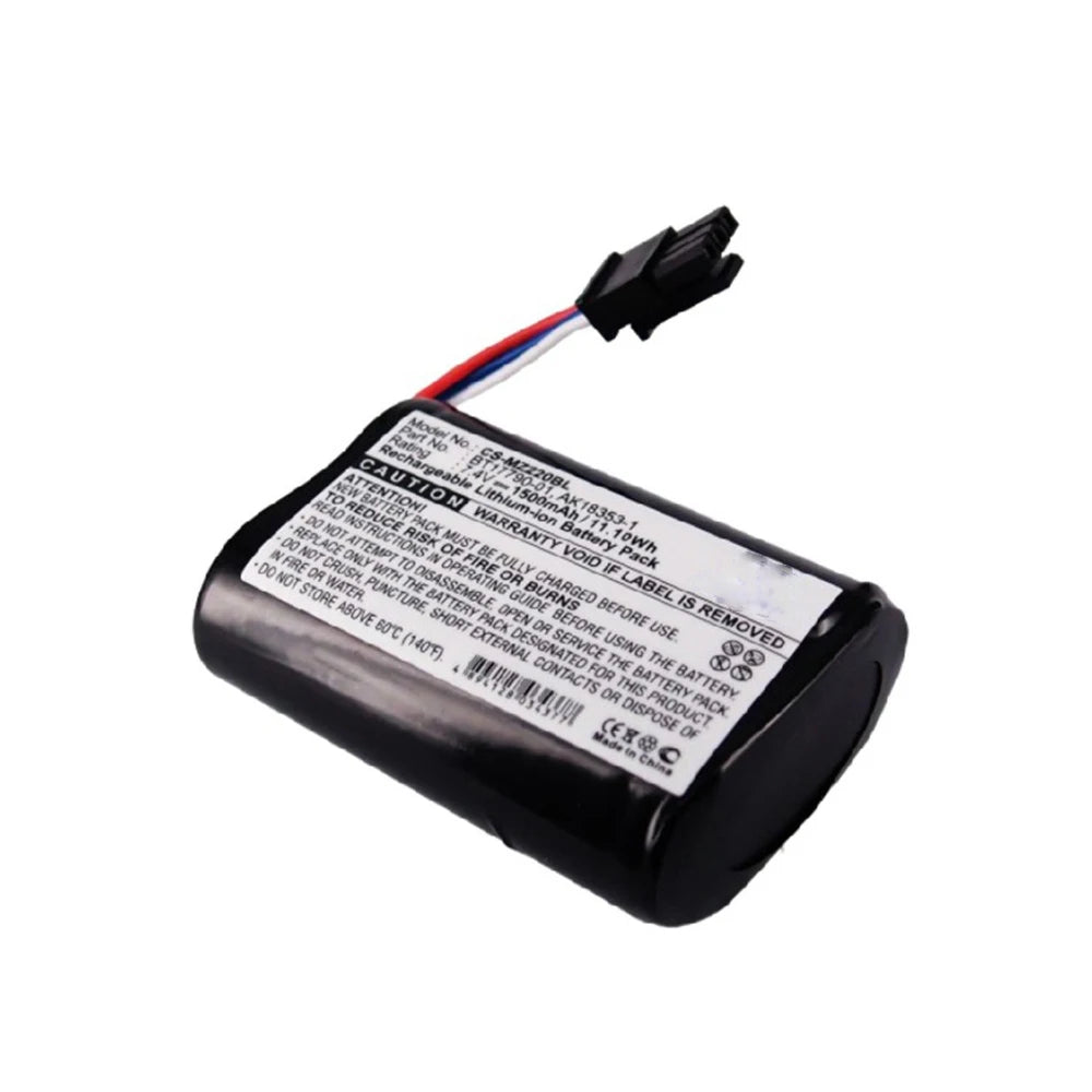 1500mAh Battery for Zabra  MZ220 MZ320 MX420LAK18353-1 Mobile Printer