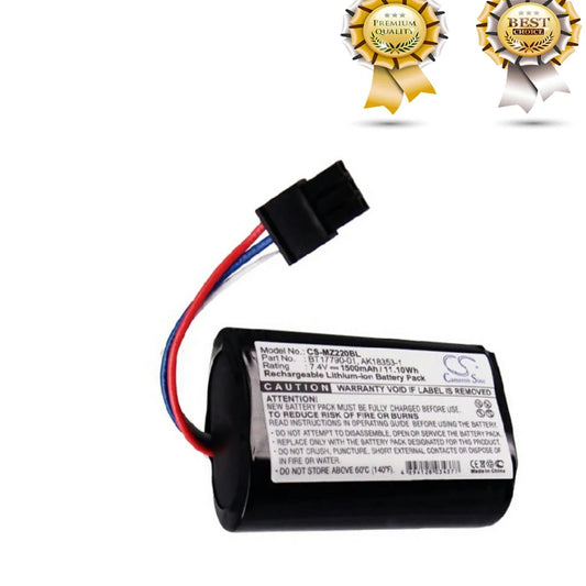 1500mAh Li-ion Battery for Zebra MZ220 MZ320 Thermal Printer AK18353-1