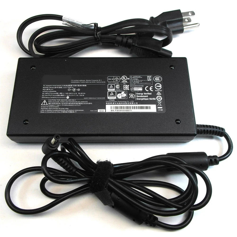 150W 19.5V 7.7A Chicony AC Adapter for MSI GS40 6QE(Phantom)-005SG