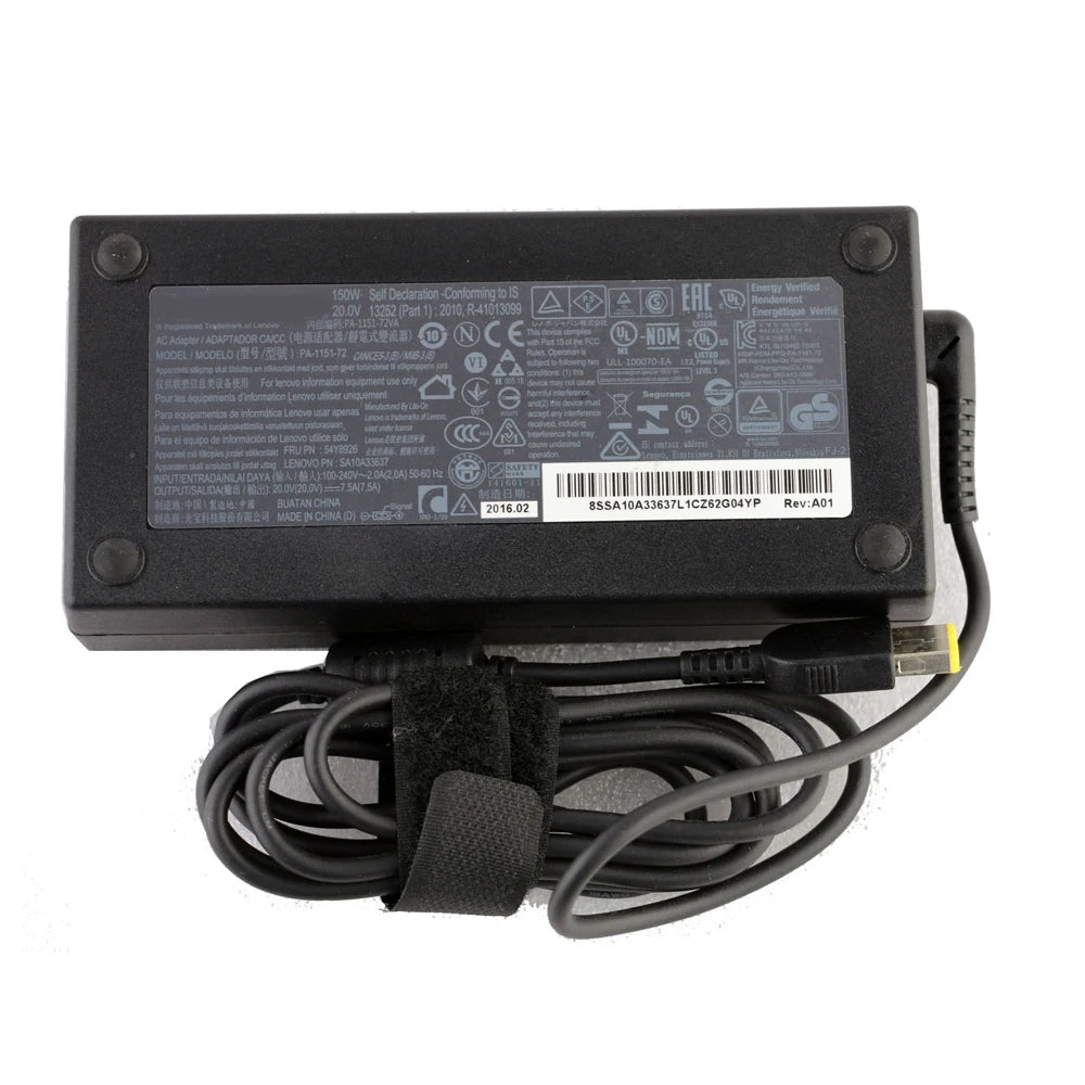 150W 20V 7.5A AC Adapter Charger fit for Lenovo PA-1151-72 A540 A740 US