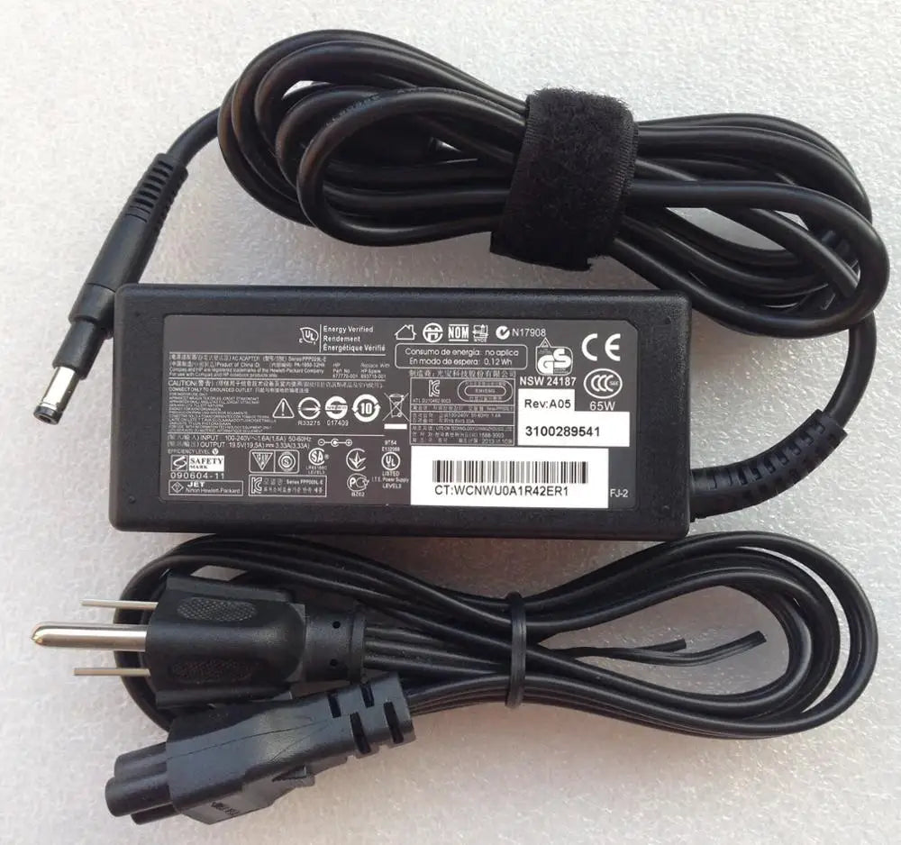 19.5V 3.33A 677770-003 Adapter Charger fit for HP Envy 4 Envy 6 Pavilion 14 Pavilion 15 Laptop