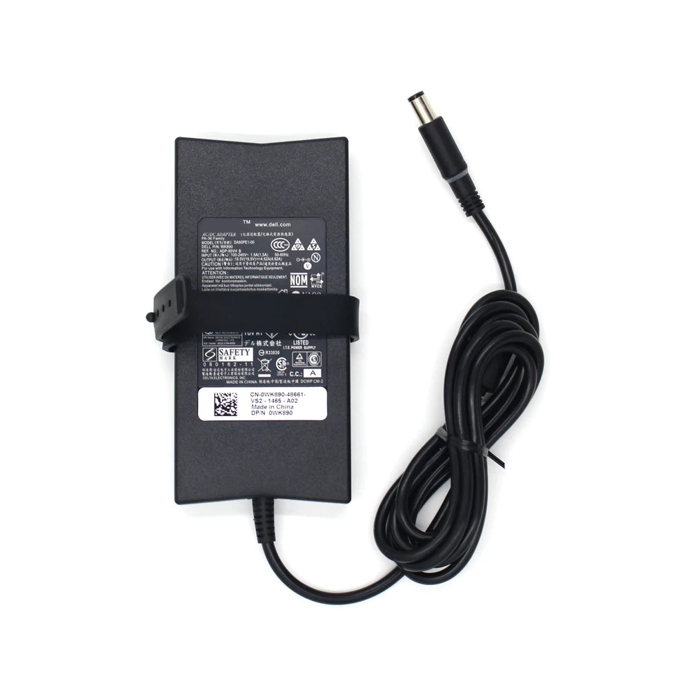 19.5V 4.62A AC Power Adapter Charger fit for Dell Latitude Inspiron XPS