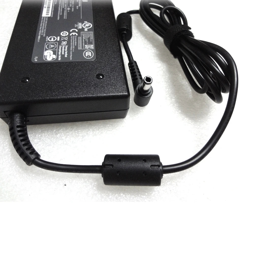 19.5V 6.15A 120W  AC Adapter fot Chicony MSI Ultra GE60 GE70 GE72 Series