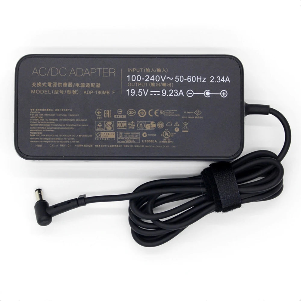 19.5V 9.23A 180W AC Adapter Charger fit for Asus FX503VM FX503VM-NS52 FX503VM-EH73