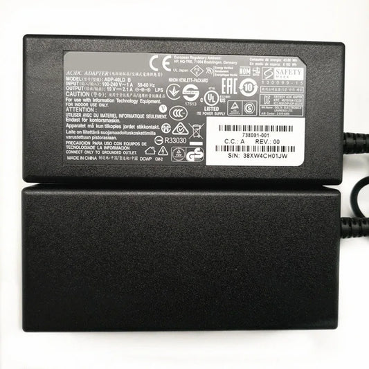 19V 2.1A 40W AC Adapter Delta for Clevo N250BU Mobility Laptop