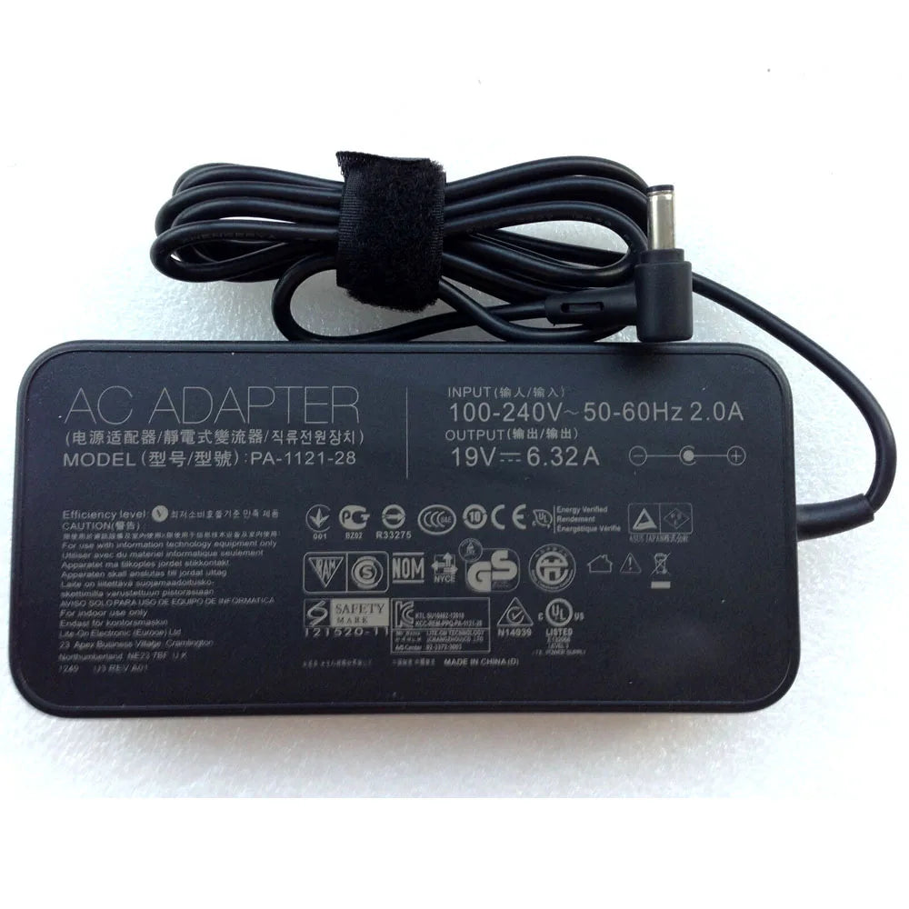 19V 6.32A 120W AC Adapter Power Charger fit for ASUS UX501 N46VZ PA-1121-28 A15-120P1A