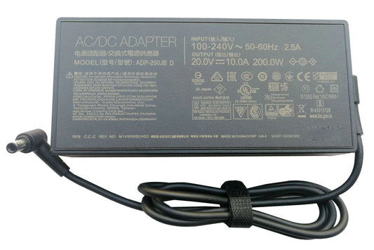 200W 20V 10A AC Adapter Charger ADP-200JB D Compatible For ASUS ROG ZEPHYRUS G15 GA503QM-HQ121R FA506QM58 FA506QR ZEPHYRUS G15