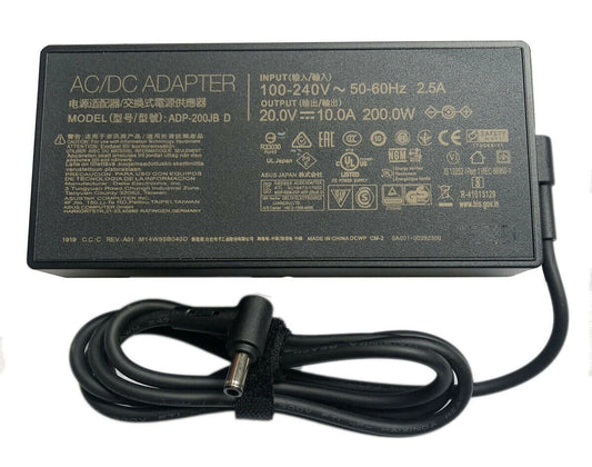 20V 10A 200W AC Adapter Charger Compatible For Asus TUF Dash F15 FX516PR ADP-200JB