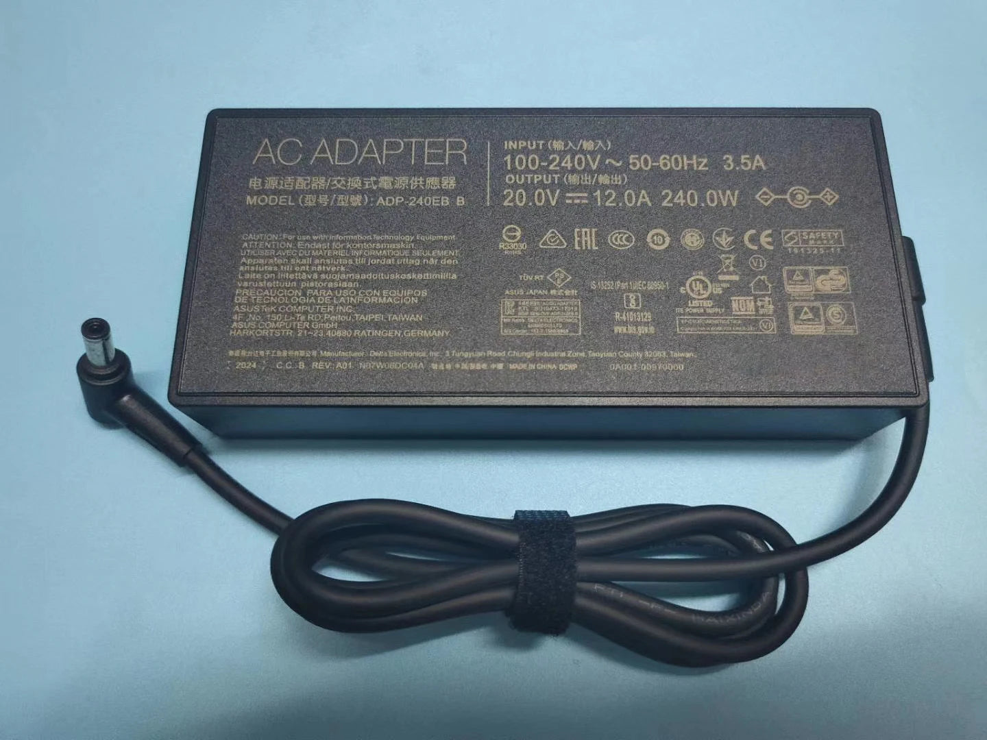 20V 12A 240W AC Adapter Charger ADP-240EB B for ASUS ROG Strix G17 G713 G713IR-K4025R G713QM-K4141R G713IM-K4033R Laptop Power