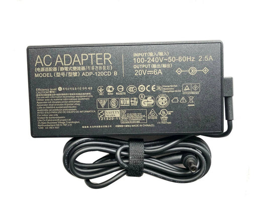 20V 6A 120W AC Adapter Charger compatible for ASUS VIVOBOOK K571GD-BQ397T,PRO 15 F571GD-BQ7801T Laptop