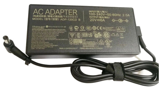 20V 6A 120W AC Adapter Charger compatible for ASUS ZENBOOK 15 UX534FA-AA008T