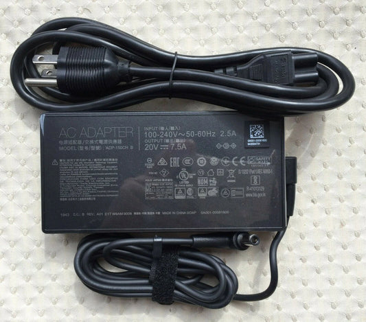 20V 7.5A 150W AC Power Adapter Charger compatible for ASUS ROG Strix G G531 G531GT-AL123T