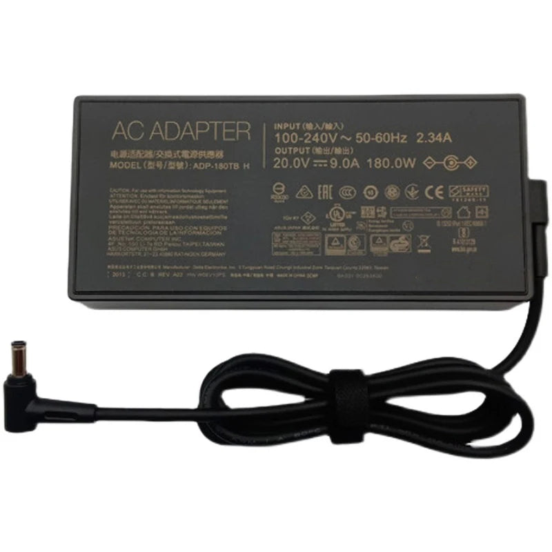 20V 9A 180W AC Adapter Charger compatible for ASUS TUF Gaming A15 FA506IU-MS73 ADP-180TB H Power Supply