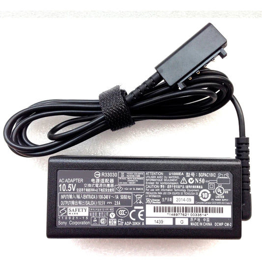 30W 10.5V 2.9A AC Adapter fit for Sony Xperia Tablet SGPT113USS