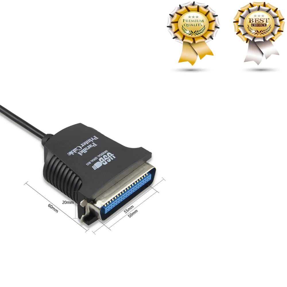 36pin USB Parallel IEEE 1284 Printer Serial Port Printer Cable Compatible For TSC TTP-243E Printer Adapter Cable