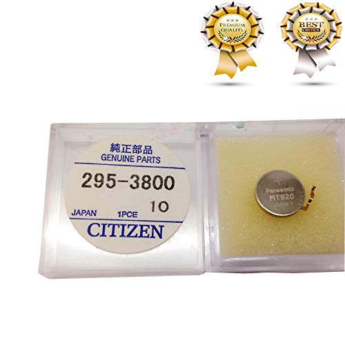 295-3800 MT920 eco drive capacitor battery For Citizen