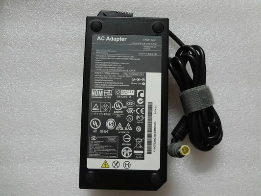 42T5284 20V 8.5A 170W AC Adapter Charger fit for Lenovo W530 W520 Laptop 7.9x5.5 mm