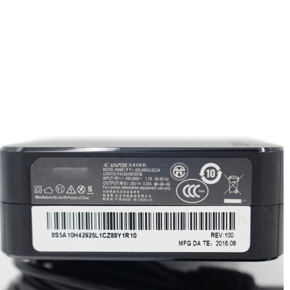 45 Watt Charger fit for Lenovo ADL45WCC, GX20K11838, PA-1450-55LL Adapter 20V 2.25A