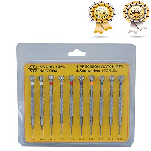 10 in 1 Precision Watch Screwdriver Repair Tools Kits Set of Ten GY004