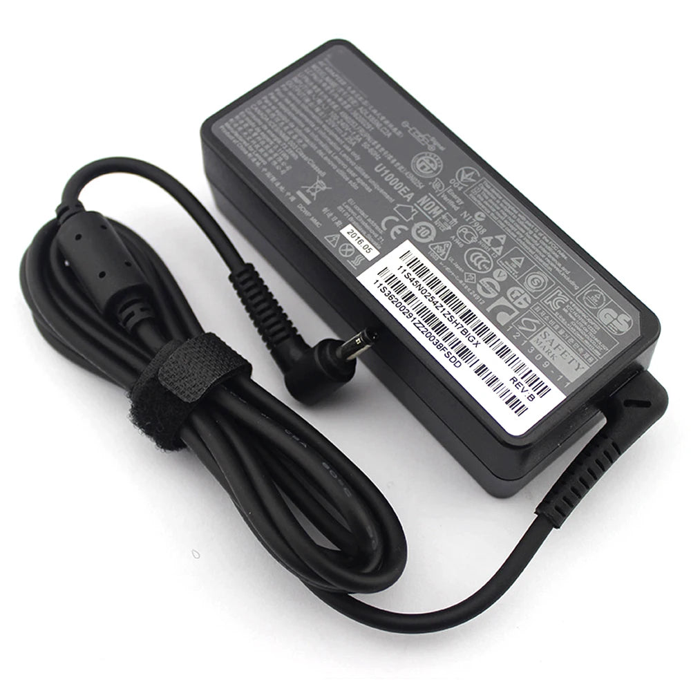 65W 20V 3.25A AC Adapter fit for Lenovo Ideapad Yoga 710-14ISK Notebook