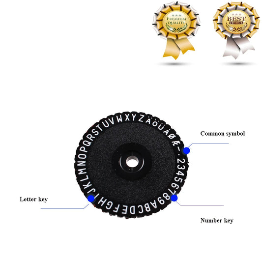 9mm 3D Embossing Label Maker Label Tapes Printer For MOTEX E-5500B Embossing Label Maker Label Tapes Printer