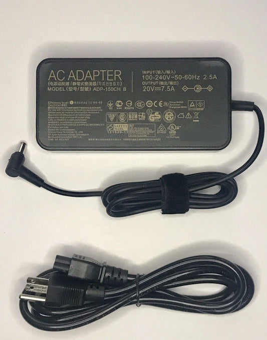 ADP-150CH B 20V 7.5A 150W Laptop Charger AC Adapter Power Supply compatible with Asus