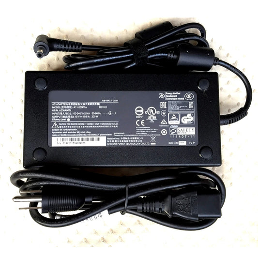 Chicony 200W 19V 10.5A AC Adapter for Clevo PA71EP6-G Gaming Laptop