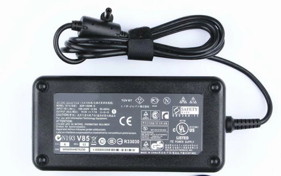 Delta 19.5V 7.7A 150W AC/DC Adapter for MSI GF62 7RE-1808XES Laptop