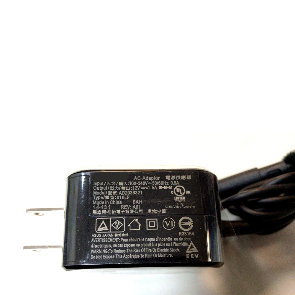 For  ASUS 18W 12V 1.5A Adapter Charger AD2036321 010LF ADP-18HW B