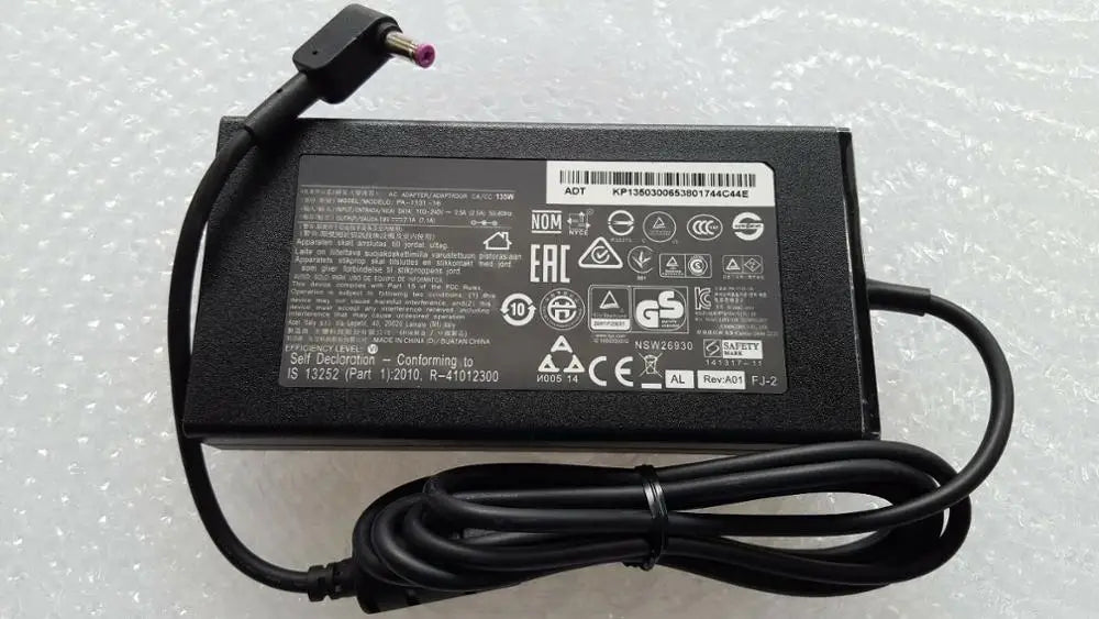 For Acer Aspire ADP-135KB T Laptop Ac Adapter Charger 19V 7.1A