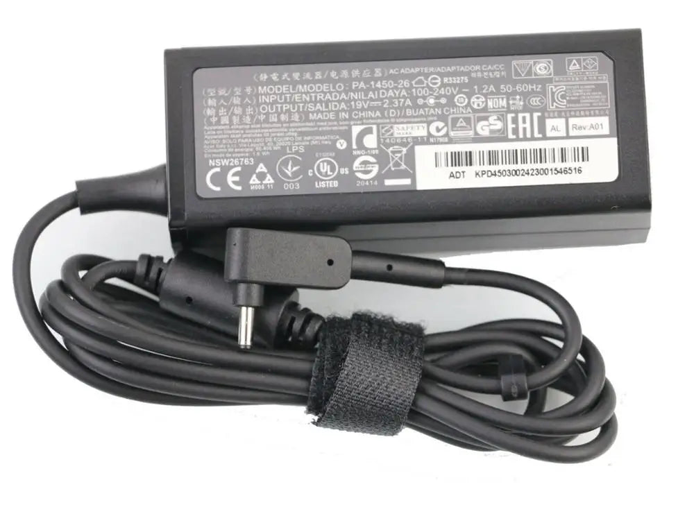 For Acer TravelMate Spin B118-RN Notebook 19V 2.37A 45W Power Genuine AC Adapter Charger