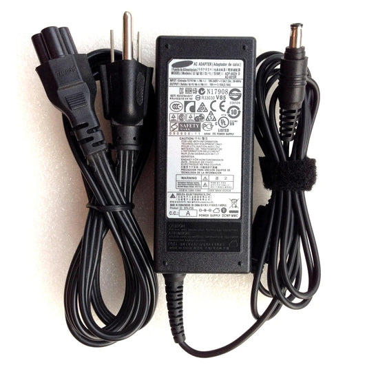 Laptop AC Adapter AC Charger 19V 3.16A for Samsung RV515-A01 RV520-W01 Charger