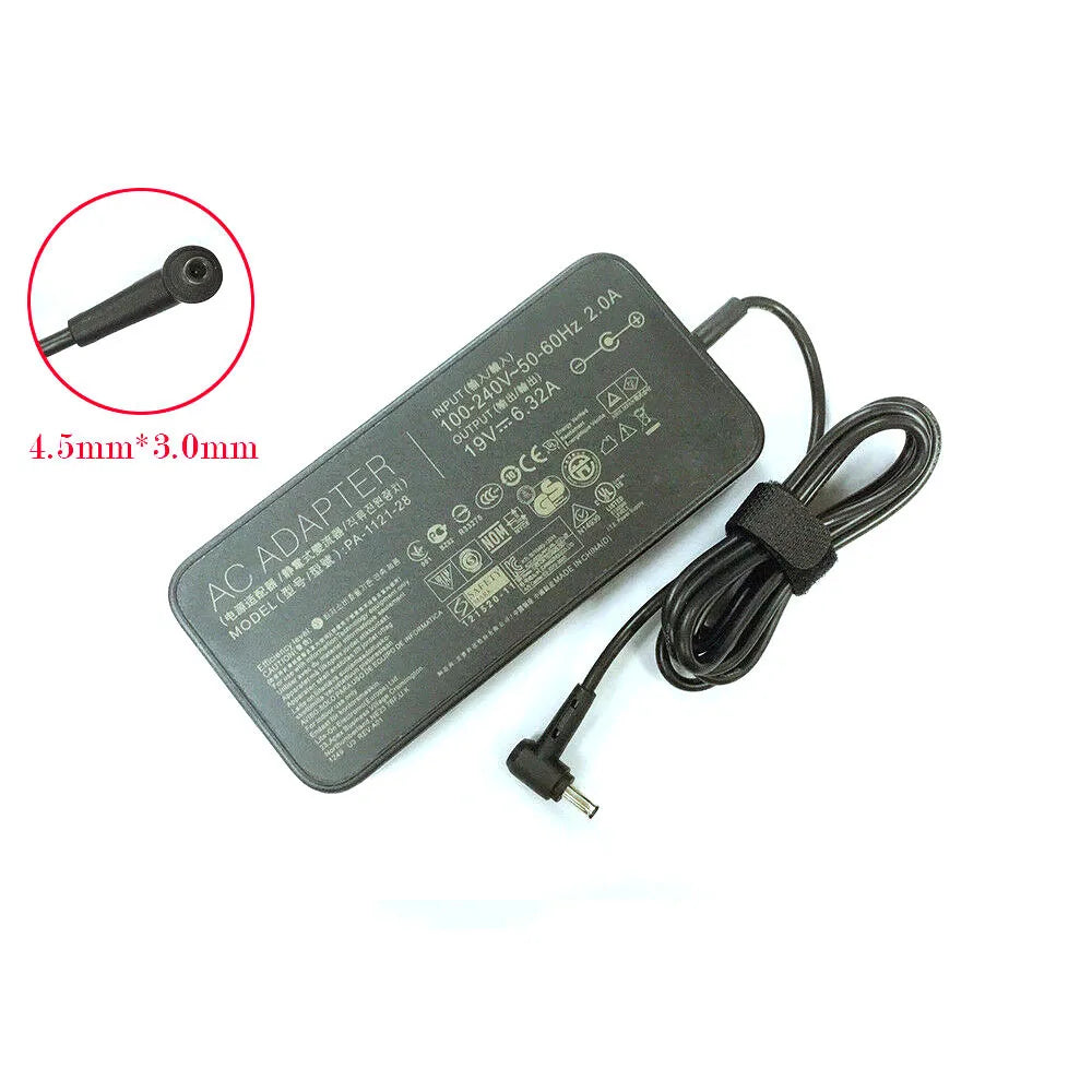 Laptop AC Adapter Charger fit for Asus ZenBook Pro UX550 UX550V UX550VD 19V 6.32A