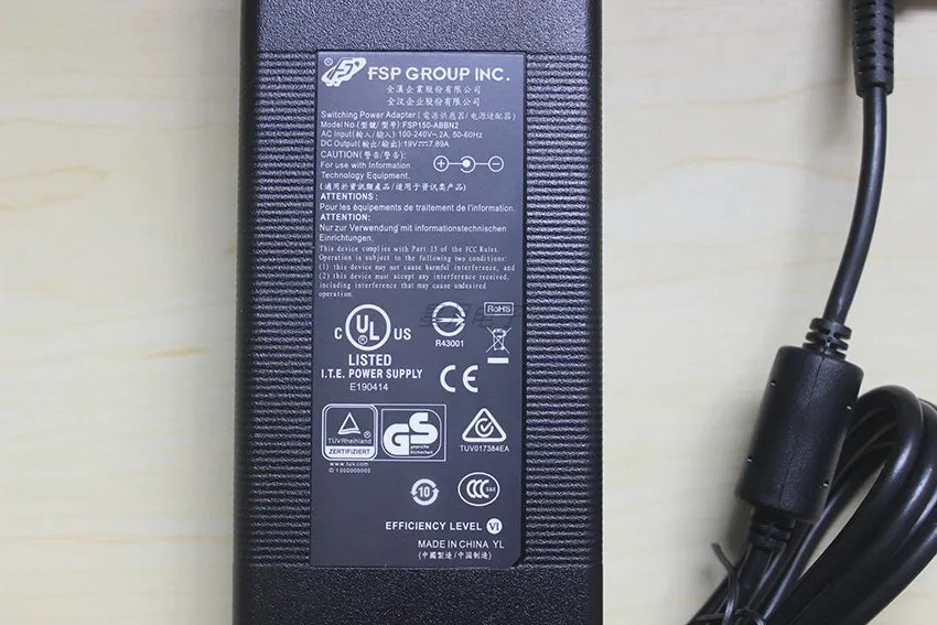 Laptop Ac Power Adapter For Hasee FSP 19V 7.89A FSP150-ABBN2 Mechanical Revolution X6Ti Power Adapter Charger