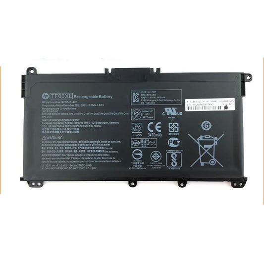 Laptop Battery for HP 14-bf 14-bf044TX 14-bf045TX 14-bf046TX 14-bf047TX 3630mAh