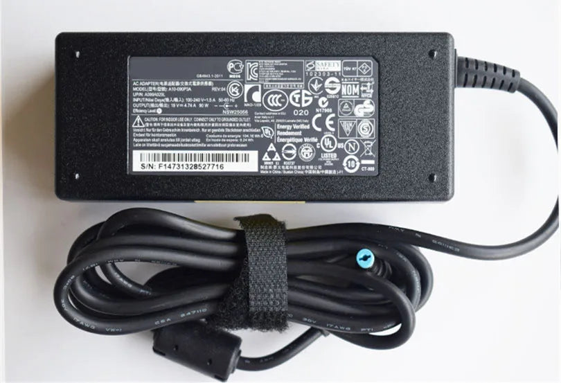 New 19V 4.74A Chicony AC Adapter for Acer Spin 5 SP515-51GN-83NU Laptop