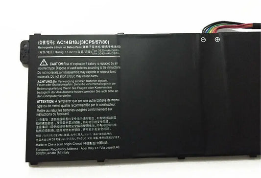 New Laptop Battery For Acer Aspire E3-111 E3-112 E3-112M ES1-511 ES1-512