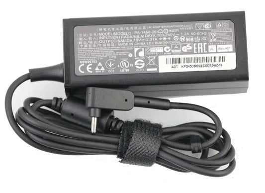 New for Acer 45W 19V 2.37A AC Adapter Charger PA-1450-26 A13-045N2A 3mm