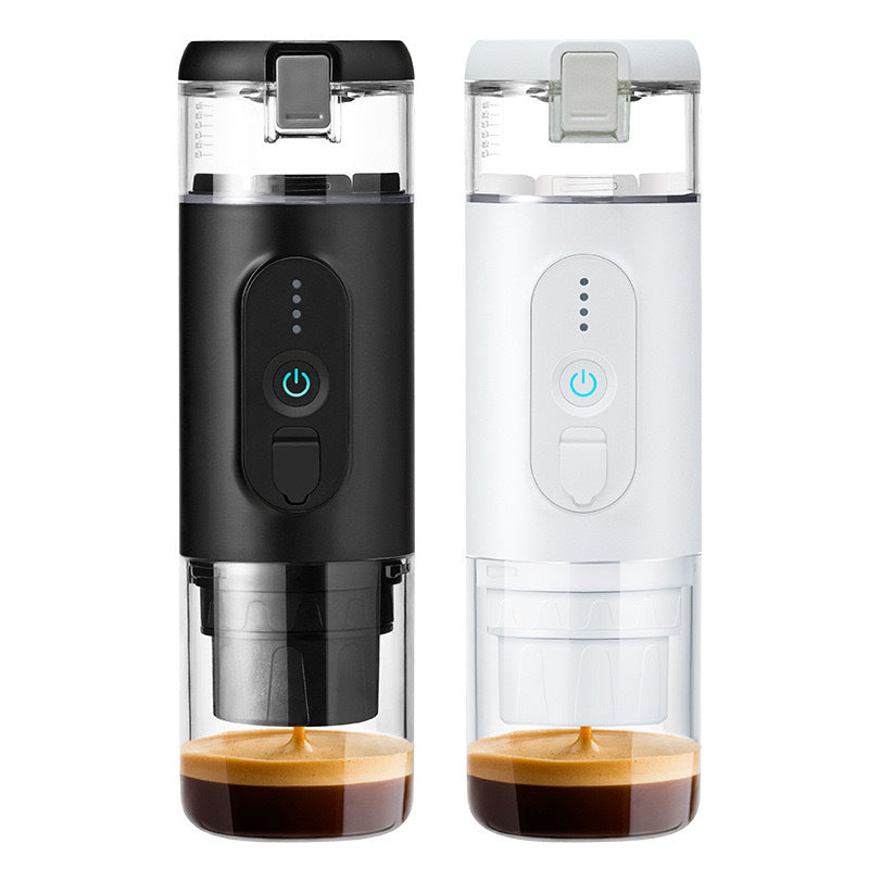 Wireless heating Italian coffee machine powder capsule charging portable outdoor travel car home electric coffee machine