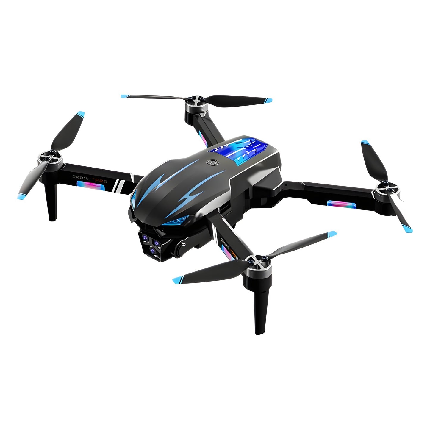 K706 brushless obstacle avoidance drone three camera optical flow positioning high definition aerial photography folding remote control aircraft