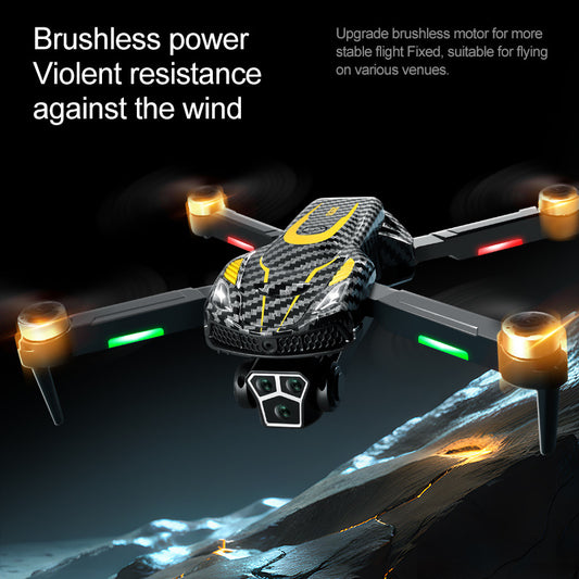 S17 drone brushless motor obstacle avoidance optical flow ESC dual camera aerial remote control aircraft quadcopter