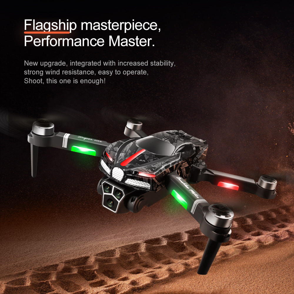 V186 drone three camera aerial photography aircraft long endurance remote control aircraft toy