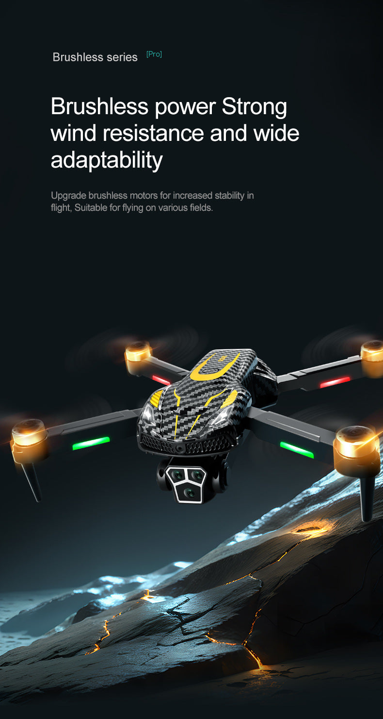 S17 drone brushless motor obstacle avoidance optical flow ESC dual camera aerial remote control aircraft quadcopter