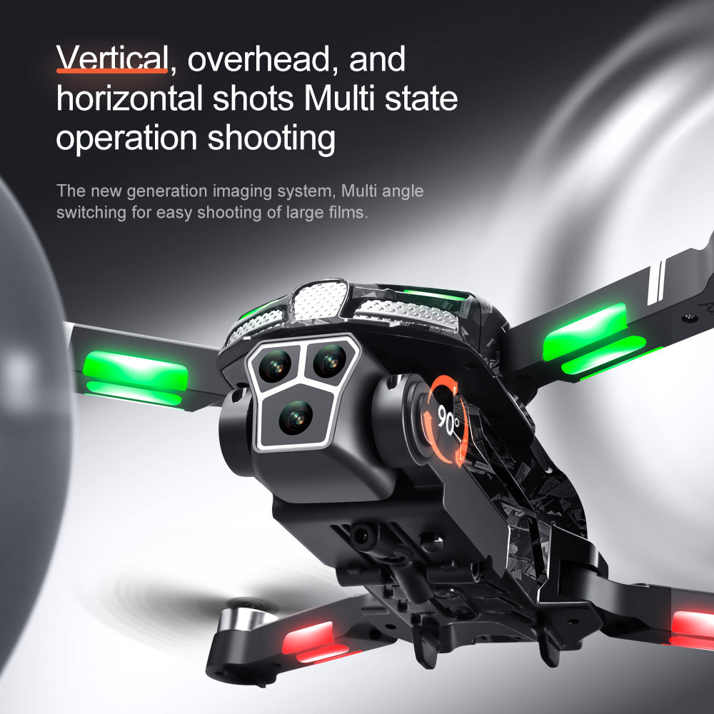 V186 drone three camera aerial photography aircraft long endurance remote control aircraft toy